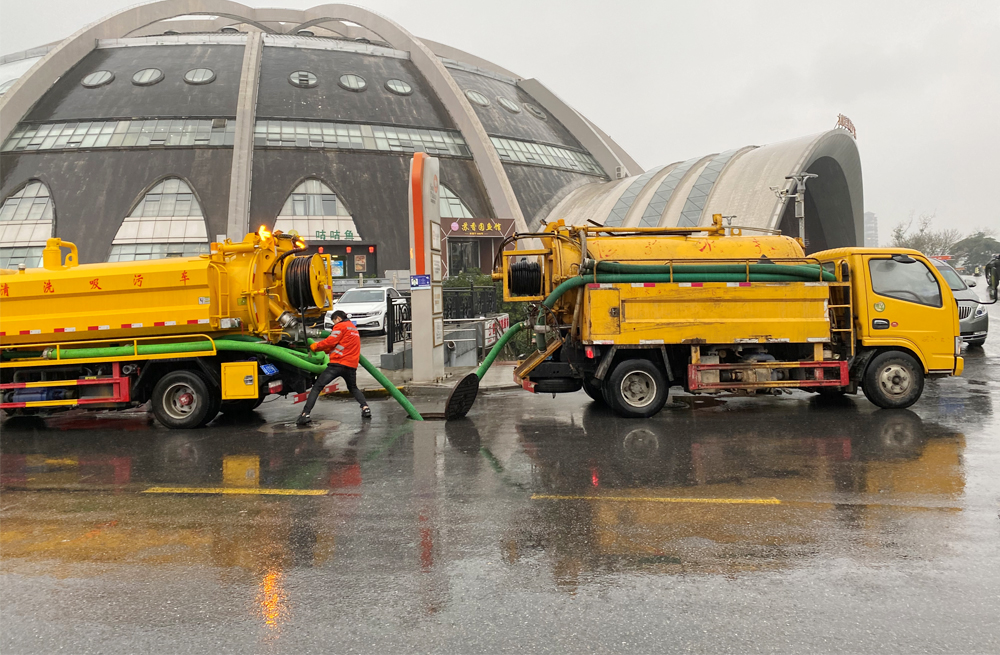 271海盐商场管道清淤