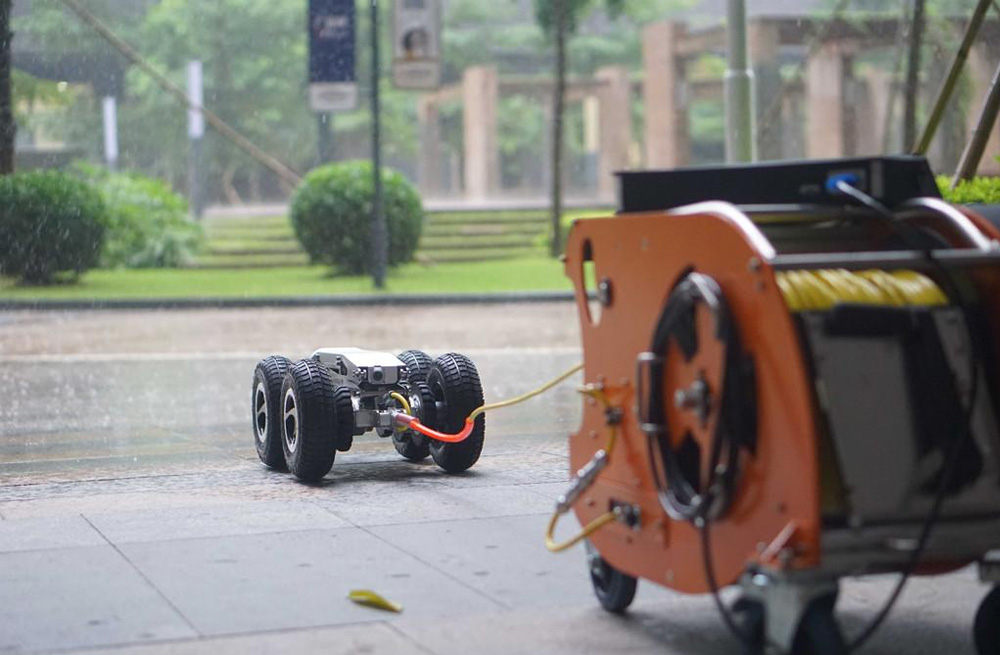 285海盐管道检测机器人